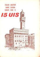 QSL Card - ITALY, FLORENCE 1981  ( 2 Scans ) - Radio Amateur