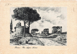 ITALIE - Rome - Rue Appia Antica - Carte Postale - Otros & Sin Clasificación