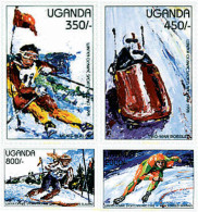 89656 MNH UGANDA 1997 18 JUEGOS OLIMPICOS DE INVIERNO NAGANO 1998 - Ouganda (1962-...)