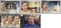 179228 MNH CAIMAN Islas 1992 40 ANIVERSARIO DE LA ASCENSION AL TRONO DE LA REINA ISABEL II - Cayman Islands