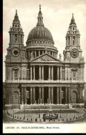 CPA Précurseur Non Voyagée - London - St. Paul's Cathedral, West Front - St. Paul's Cathedral