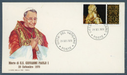 °°° Francobolli N.1792 - Vaticano Morte Di Giovanni Paolo I °°° - Storia Postale