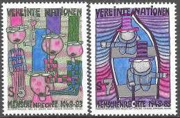 UNITED NATIONS # VIENNA FROM 1983 STAMPWORLD 38-39** - New York/Geneva/Vienna Joint Issues