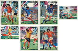 29113 MNH CAMBOYA KAMPUCHEA 1985 COPA DEL MUNDO DE FUTBOL. MEXICO-86 - Kampuchea