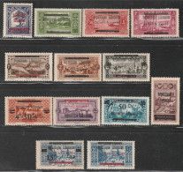 GRAND LIBAN - N°98/110 **/* (1928) Surchargés - Neufs