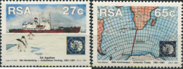 281634 MNH SUDAFRICA 1991 30 ANIVERSARIO DEL TRATADO ANTARTICO - Neufs