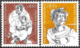 UNITED NATIONS # VIENNA FROM 1984 STAMPWORLD 45-46** - New York/Geneva/Vienna Joint Issues