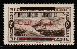 GRAND LIBAN - N°102 ** (1928) 2pi Sépia - Neufs