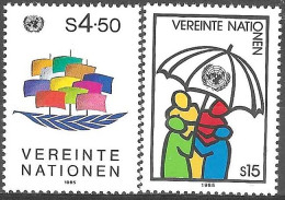 UNITED NATIONS # VIENNA FROM 1985 STAMPWORLD 51-52** - Emissions Communes New York/Genève/Vienne