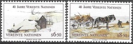 UNITED NATIONS # VIENNA FROM 1985 STAMPWORLD 53-54** - New York/Geneva/Vienna Joint Issues