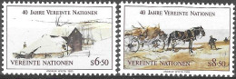 UNITED NATIONS # VIENNA FROM 1985 STAMPWORLD 53-54** - Emisiones Comunes New York/Ginebra/Vienna