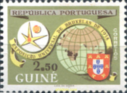 323008 HINGED GUINEA PORTUGUESA 1958 EXPOSICION MUNDIAL DE BRUSELAS - Guinea Portoghese