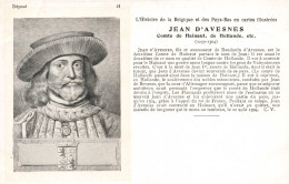 CELEBRITES - Personnages Historiques - Jean D'Avesnes - Comte De Hainaut, De Hollande - Carte Postale Ancienne - Personajes Históricos