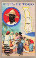 TOGO _S24759_ Colonies Françaises - Carte Géographique - Femmes - Togo