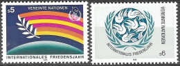 UNITED NATIONS # VIENNA FROM 1986 STAMPWORLD 66-67** - New York/Geneva/Vienna Joint Issues