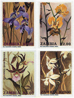 93103 MNH ZAMBIA 1992 ORQUIDEAS - Zambia (1965-...)