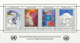 UNITED NATIONS # VIENNA FROM 1986 STAMPWORLD 68-71** - New York/Geneva/Vienna Joint Issues