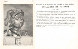 CELEBRITES - Personnages Historiques - Guillaume De Hainaut - Comte De Hollande - Carte Postale Ancienne - Historical Famous People