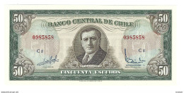 *chile 50 Escudos 1962-75    140a !!! Unc - Chili