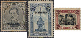 670865 HINGED BELGICA. Malmedy 1921 SELLOS DE BELGICA DE 1919/1920 CON SOBRECARGA MALMEDY - Other & Unclassified