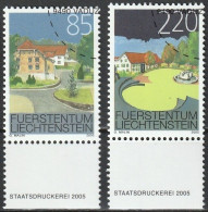 FL 2005 // 1387/1388 O Ortsbildschutz - Used Stamps