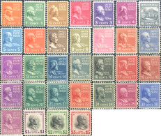 163629 MNH ESTADOS UNIDOS 1938 PRESIDENTES DE LOS ESTADOS UNIDOS - Unused Stamps
