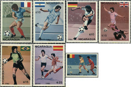 75447 MNH NICARAGUA 1986 COPA DEL MUNDO DE FUTBOL. MEXICO-86 - Nicaragua