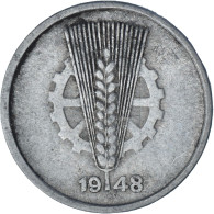 République Démocratique Allemande, 5 Pfennig, 1948, Berlin, TB+, Aluminium - 5 Reichspfennig