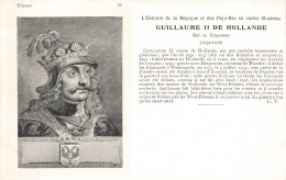 CELEBRITES - Personnages Historiques - Guillaume II De Hollande - Carte Postale Ancienne - Personajes Históricos