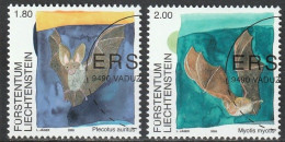 FL 2005 // 1389/1390 O Fledermäuse - Used Stamps