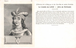 CELEBRITES - Personnages Historiques - Le Comte De Looz Et Ada De Hollande - Carte Postale Ancienne - Personajes Históricos