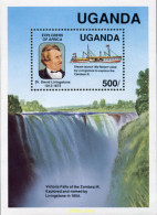 307001 MNH UGANDA 1988 GRANDES EXPLORADORS - Ouganda (1962-...)