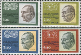 125609 MNH PORTUGAL 1973 VISITA DEL PRESIDENTE DE LA REPUBLICA DE BRASIL A PORTUGAL - Otros & Sin Clasificación