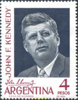 283246 MNH ARGENTINA 1964 ANIVERSARIO DE LA MUERTE DEL PRESIDENTE KENNEDY - Unused Stamps