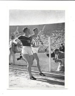 DR44 - PHOTO INFORMATOR - OLYMPIA 1932 - 5000 METRES - LAURI LETHINEN - RALF HILL - Atletismo