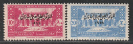 GRAND LIBAN - N°187/8 ** (1944) 6e Congrès Médical Arabe - Neufs