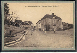 CPA - VILLLLERSEXEL (70) - Aspect De La Rue Du Champ De Foire En 1916 - Villersexel