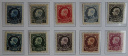 Belgium    N° 211 / 219 + 187  * Dont 212**  214/15A 1921/25  Cat: 74€ - 1921-1925 Kleine Montenez