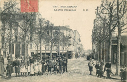 HAUTS DE SEINE  MALAKOFF  La Rue Beranger - Malakoff
