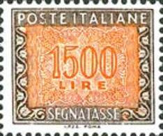 ITALIA REPUBBLICA ITALY REPUBLIC 1984 1991 1992 2000 SEGNATASSE POSTAGE DUE TAXE TASSE LIRE 1500 STELLE IPZS MNH - Postage Due