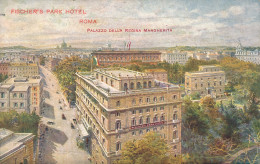 ROMA  FISCHER'S PARK HOTEL                 2 SCANS - Bares, Hoteles Y Restaurantes