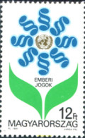 215310 MNH HUNGRIA 1991 DERECHOS HUMANOS - Unused Stamps