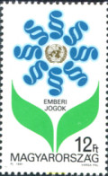 215310 MNH HUNGRIA 1991 DERECHOS HUMANOS - Nuovi