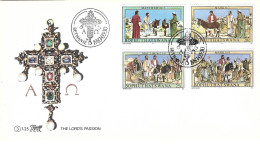 BOPHUTHATSWANA. N°104-7 Sur Enveloppe 1er Jour (FDC) De 1983. Pâques/La Passion De Jésus-Christ/Ane. - Donkeys