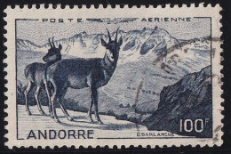 Andorre Poste Aérienne N°1 - Oblitéré - TB - Airmail