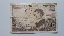 ESPAGNE 100 PESETAS 19 NOVEMBRE 1965 P-150a.2 - 100 Pesetas