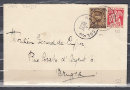 Brief Van Brugge 3E Naar Bruges - 1932 Ceres And Mercurius