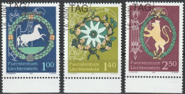 FL 2005 // 1377/1379 O Alte Gasthausschilder - Used Stamps