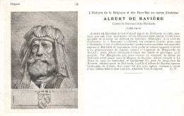 CELEBRITES - Personnages Historiques - Albert De Bavière - Comte De Hainaut Et De Hollande - Carte Postale Ancienne - Historical Famous People