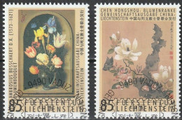 FL 2005 // 1375/1376 O Blumengemälde - Used Stamps